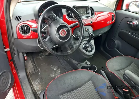 2017 Fiat 500 Pop из США, поврежденный, VIN 3C3CFFLR7HT594226